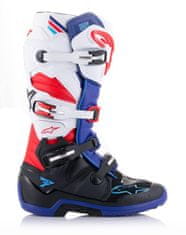 Alpinestars boty TECH 7, ALPINESTARS (černá/tmavě modrá/červená/bílá) 2024 2H4059829