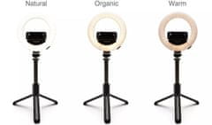 RIO Kruhové světlo Vlogging Tripod Ring Light