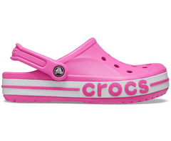 Crocs Bayaband Clogs Unisex, 39-40 EU, M7W9, Pantofle, Dřeváky, Electric Pink, Růžová, 205089-6QQ