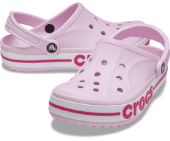 Crocs Bayaband Clogs Unisex, 39-40 EU, M7W9, Pantofle, Dřeváky, Ballerina Pink/Candy Pink, Růžová, 205089-6TG