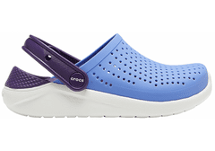 Crocs LiteRide Clogs pro děti, 27-28 EU, C10, Pantofle, Dřeváky, Lapis/Mulberry, Fialová, 205964-4SF