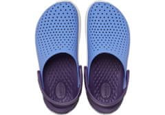 Crocs LiteRide Clogs pro děti, 27-28 EU, C10, Pantofle, Dřeváky, Lapis/Mulberry, Fialová, 205964-4SF