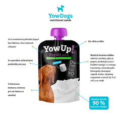 BiBi Yow Up Jogurt pro pejsky 3pack