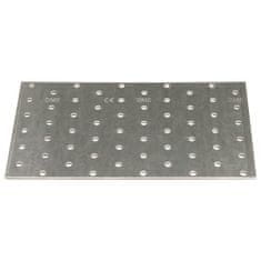 Greatstore Perforované destičky 20 ks 2 mm 200 x 120 mm pozinkovaná ocel