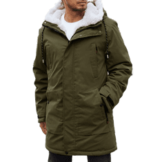 Dstreet Pánská zimní bunda IMMA zelená tx4606 XXL