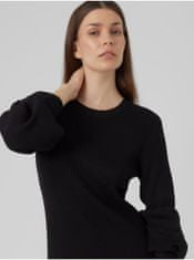 Vero Moda Černé dámské svetrové šaty AWARE by VERO MODA Haya XS