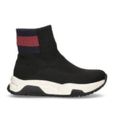 Tommy Hilfiger Ponožkové tenisky Black velikost 35