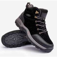 Pánské trekové boty Trappers Black velikost 45