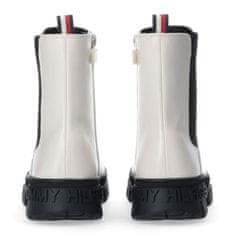 Tommy Hilfiger Boty Bootie Ivory velikost 35