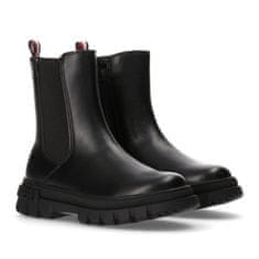 Tommy Hilfiger Boty Bootie Black velikost 38