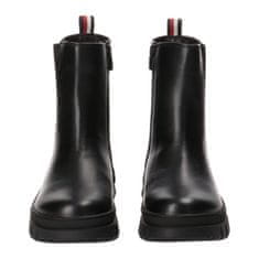 Tommy Hilfiger Boty Bootie Black velikost 38