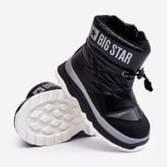 Big Star Sněhové boty na zip s fleecovou podšívkou velikost 29