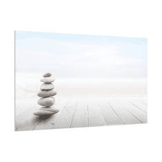 Allboards ,Skleněná magnetická tabule- dekorativní obraz KAMENY ZEN,TS96_40020