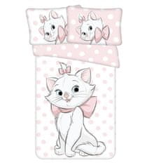 Jerry Fabrics  Disney povlečení do postýlky Marie Cat Dots 03 baby 100x135, 60x40 cm