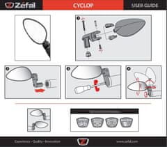 Zéfal Zrcátko Zefal Cyclop