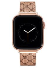 Nine West řemínek mesh růžovozlatý se vzorem, pro Apple Watch 38-41mm