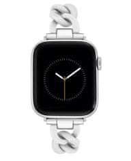 Nine West řemínek plastový bílý, pro Apple Watch 42-45mm