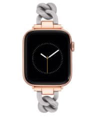 Nine West řemínek plastový šedý, pro Apple Watch 42-45mm