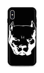 TopQ Kryt iPhone XS silikon Pitbull 49160