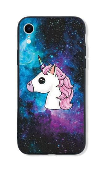 TopQ Kryt LUXURY iPhone XR pevný Space Unicorn 48741