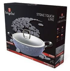 Berlingerhaus Pekáč kulatý s mramorovým povrchem s poklicí 28 cm Berlingerhaus Gray Stone Touch Line BH-1158