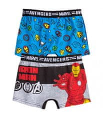 Avengers Chlapecké boxerky Avengers Iron Man 2ks 2-8 let