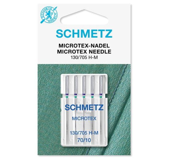 Schmetz Jehly na mikrovlákno 130/705 H-M VBS 70 MICROTEX