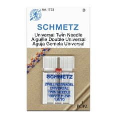 Schmetz Dvojjehla univerzální 130/705 H ZWI 1,6 SBS 70 UNIVERSAL TWIN