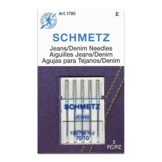 Schmetz Jehly na džínsovinu 130/705 H-J VBS 70 JEANS/DENIM