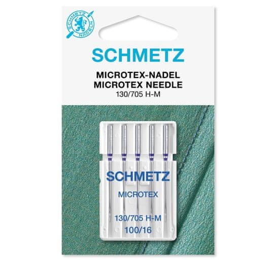 Schmetz Jehly na mikrovlákno 130/705 H-M VES 100 MICROTEX