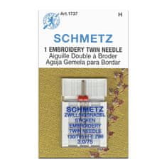 Schmetz Jehly vyšívací 130/705 H-E ZWI NE 3,0 SMS 75 EMBROIDERY