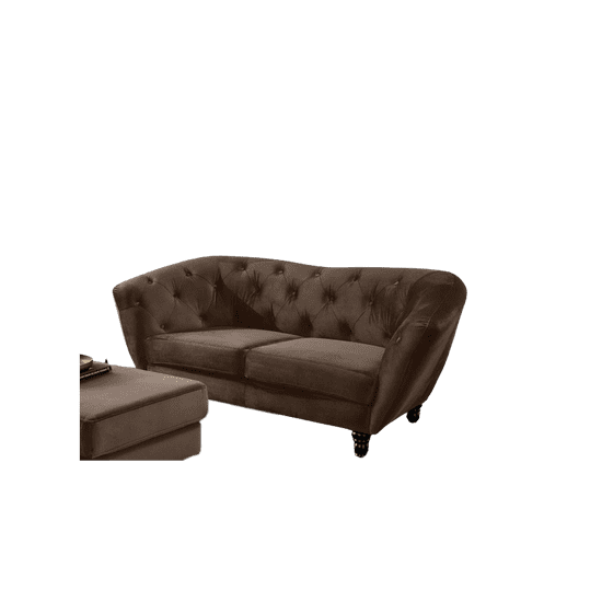 Domus Mobili Italy (3299) CLASSIC SOFA luxusní pohovka hnědá