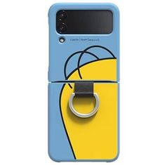 Samsung Originální pouzdro s prstenem pro Samsung Galaxy Z Flip4 - Homer Simpson KP28786