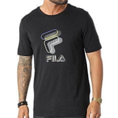 FILA Tričko černé XL Bibbiena Tee