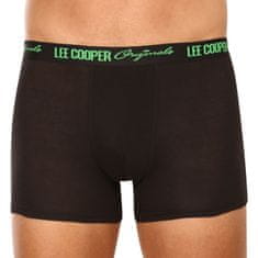 Lee Cooper 10PACK pánské boxerky černé (LCUBOX10P06-1948379) - velikost M