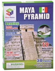 Magic Puzzle 3D puzzle Mayská pyramida 19 dílků