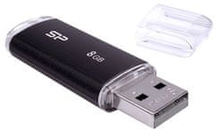 Silicon Power USB Flash disk Ultima U02 8 GB USB 2.0 - černý