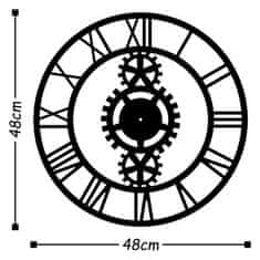 ASIR GROUP ASIR Nástěnné hodiny kov ORLOJ 48 x 48 cm