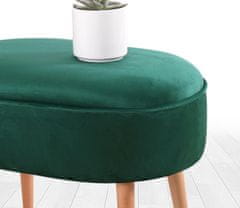 Atelier Del Sofa Taburet Moile - Green, Zelená