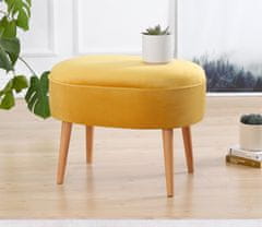 Atelier Del Sofa Taburet Moile - Yellow, Žlutá