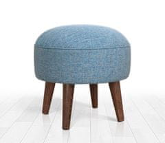 Atelier Del Sofa Taburet Deff - Blue, Modrá