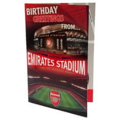 FotbalFans 3D přání Arsenal FC, Emirates Stadion, 22x15 cm