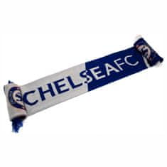 FotbalFans Šála Chelsea FC, modro-bílá, 132x19 cm