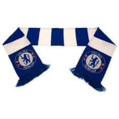 FotbalFans Šála Chelsea FC, modro-bílé pruhy, 132x19 cm