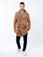 Glano Pánský kabát - béžový Velikost: XL