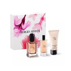 Giorgio Armani Sì - EDP 50 ml + tělové mléko 50 ml + EDP 15 ml