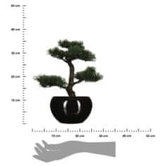 ModernHome Bonsai Strom V Černém Květináči 36 Cm