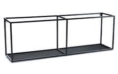 ModernHome Závěsná Police Průmyslová 90 Cm Loft Kov