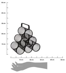ModernHome Kovový Stojan Na Víno Mayaj
