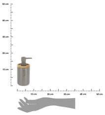 ModernHome Dávkovač Mýdla Loudis Grey 280 Ml